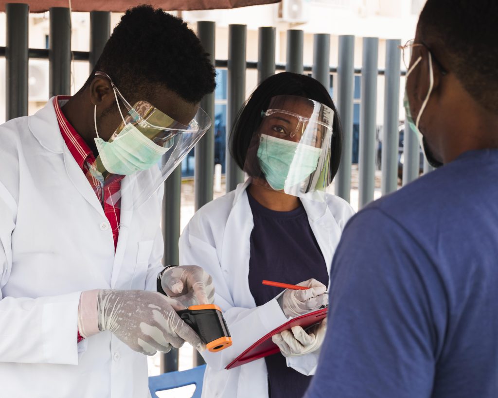 Students in a practical session using HESI A2 Test Bank materials for hands‑on group study