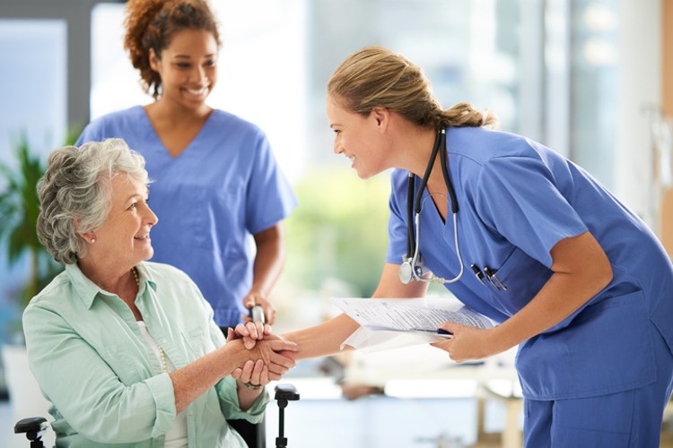Nurse educator creating nursing exam practice questions
